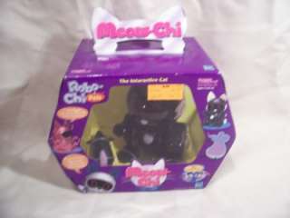 Meow Chi Black Interactive Cat NEW IN BOX  