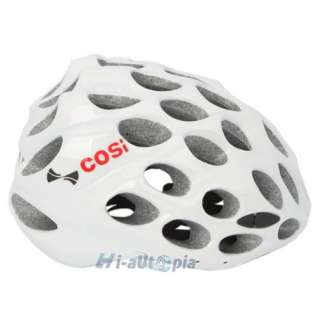 New Cool EPS PVC 39 Vents Sports Bike Bicycle Cycling White Helmet 