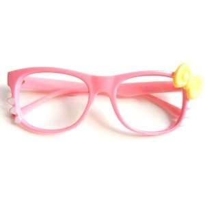 Hellokitty Bow Bowknot Women Girl Kawaii Glasses Frame Costume Gilrs 