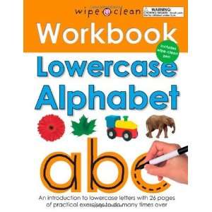   Clean Workbook Lowercase Alphabet [Spiral bound] Roger Priddy Books