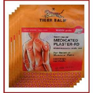   Plaster Warm Medicated Pain Relief 10 Pcs. (2 X 5 Pc) Made in Thailand