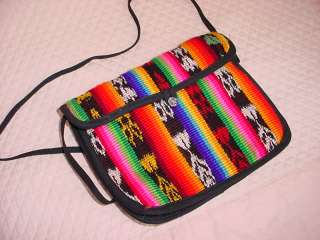 Colorful Striped Purse Bohemian Renaissance Fashion  