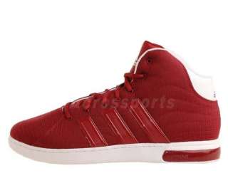 Adidas Adiclub III Cardin Red White 2011 New Mens Basketball Shoes 