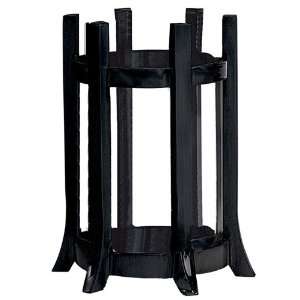 Castle Lamp Base Only   Black   3 1/4 Dia. x 4 Ht.   Candle Lamp 