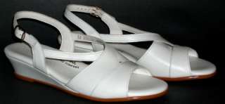 Womens 8 1/2S Narrow SAS Caress Sandals Tripad Comfort Wedge Shoes 