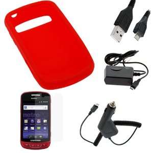 Clear LCD Screen Protector + Car Charger + Home Travel Charger + Sync 