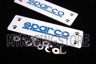 FLOOR MAT SPARCO ALLOY EMBLEM  