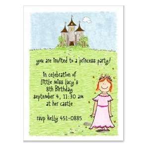  Red Head Princess Invitations Toys & Games