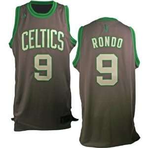  Rajon Rondo Charcoal Pop Swingman Jersey   Boston Celtics 