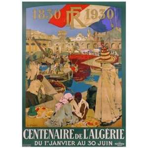  Centenaire En Algerie   Poster by L Cauvy (17x24)