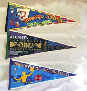 PENNANTS FROM 1996 OLYMPIC GAMES Atlanta  