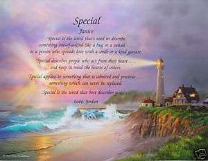GIFT FOR SOMEONE SPECIAL PERSONALIZED FRIEND POEM  
