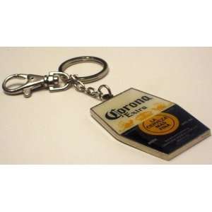   Licensed Corona Extra Beer Cerveza Keychain Key Ring