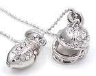 Football Helmet Silver Tone Crystal Pendant and Necklace New