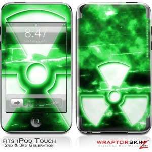 iPod Touch 2G & 3G Skin and Screen Protector Kit   RadioActive Green