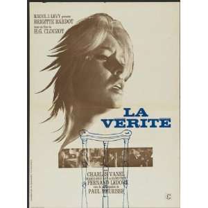   27x40 Brigitte Bardot Charles Vanel Paul Meurisse