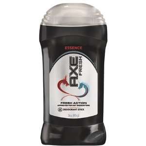  Axe Fresh Deodorant Stick for Men Essence 3 oz (Pack of 6 