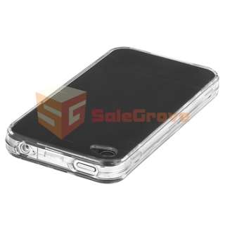 Clear Cover Case+2 Charger+Cable+Film For iPhone 4 4S 4G 4GSth 4G 