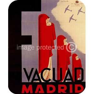   Madrid Canavate Spanish Civil War WW2 MOUSE PAD