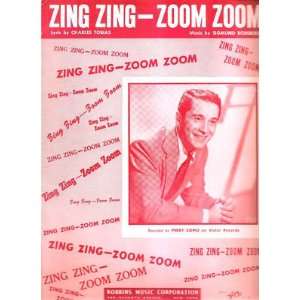  Sheet Music Zing ZingZoom Zoom Perry Como 155 Everything 