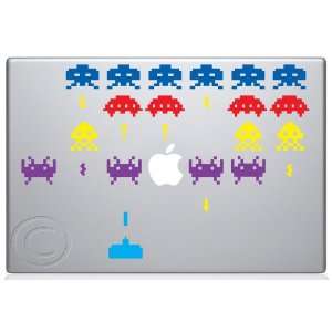  Space Invaders Apple Macbook Decal skin sticker 