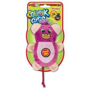  Jakks SqueakGrrrs Dog Toy Monkey Small