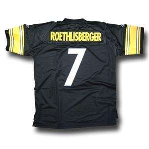 Ben Roethlisberger Repli thentic NFL Stitched on Name and Number 