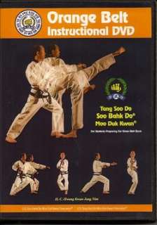 Soo Bahk Do Tang Soo Do Orange Belt Karate Manual + DVD  