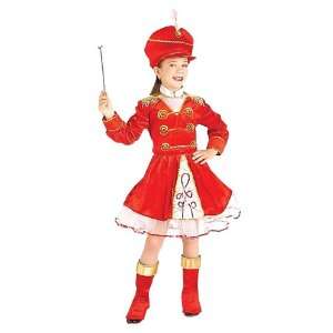 Lets Party By Forum Novelties Inc Drum Majorette Child Costume / Red 