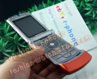 Motorola RAZR V3 Cell Phone Quadband Unlocked Orange  