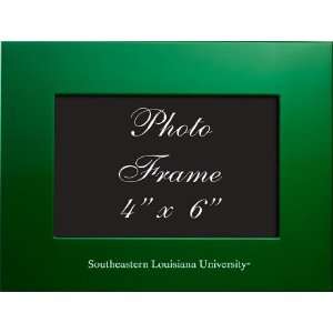 Southeastern Louisiana University   4x6 Brushed Metal Picture Frame 