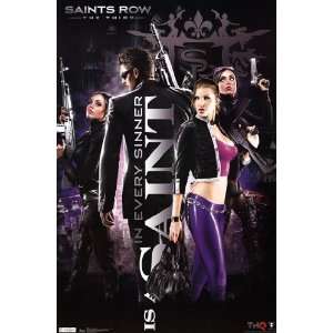  Saints Row 3   Every Sinner Poster (22.00 x 34.00)