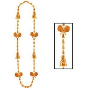  Cheerleading Beads   Orange Case Pack 144