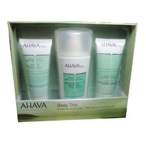  Ahava Body Trio   Mineral Body Lotion, Mineral Hand Cream 