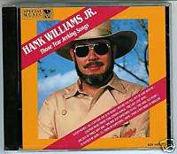   WILLIAMS, JR., CD THOSE TEAR JERKING SONGS NEW 042283914728  