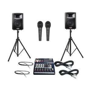  Soundcraft Notepad 124FX / APS12 PA Package (Standard 