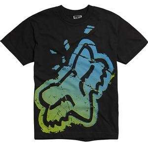  Fox Racing Youth Roswell T Shirt   Youth X Large/Black 