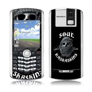   Blackberry Pearl  8100  Soul Assassins  Hashashins Skin Electronics