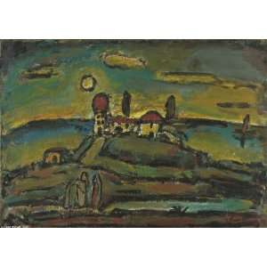  Hand Made Oil Reproduction   Georges Rouault   24 x 16 