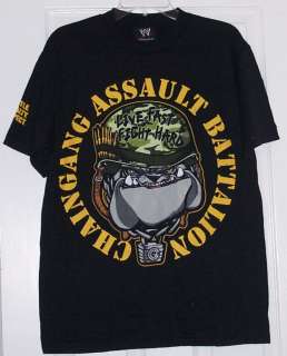 WWE John Cena Chain Gang Assault Battalion Adult Shirt  