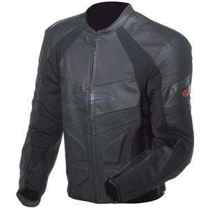  Teknic Chicane Leather Jacket   48/Black Automotive