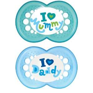  Pack of 2 MAM Baby Dummies / Soothers/ Pacifiers 6+ months 