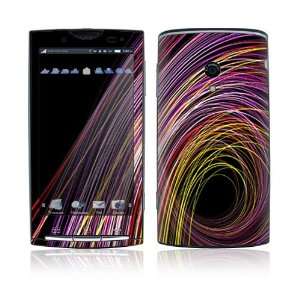  Sony Ericsson Xperia X10 Decal Skin   Color Swirls 