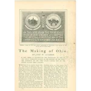   1903 Centenary of Ohio Statehood Chillicothe Columbus 