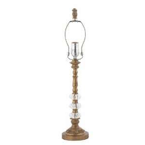  Gold Three Bead Medium Lamp Base Baby