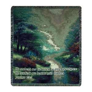  Petals of Hope with Verse Tapestry Throw