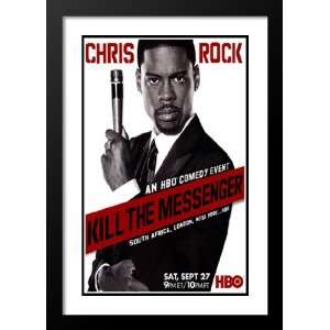  Chris Rock Kill The Messenger 20x26 Framed and Double 