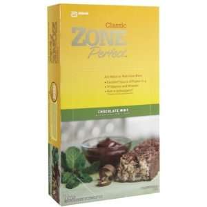 Zone Perfect Nutrition Bars    Chocolate Mint    12 ct. (Quantity of 3 