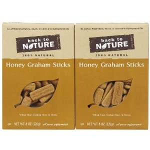 Back To Nature Honey Graham Sticks   2 pk.  Grocery 