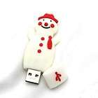 Snowman 4GB Capacity PVC Plastic USB 2.0 Flash Drives, Ships from US